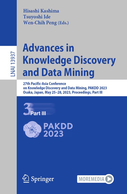 Couverture_Advances in Knowledge Discovery and Data Mining