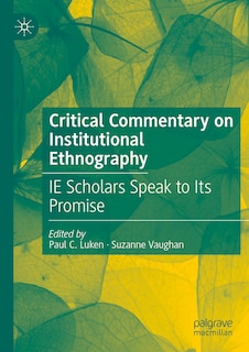 Couverture_Critical Commentary on Institutional Ethnography