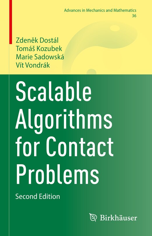 Front cover_Scalable Algorithms for Contact Problems