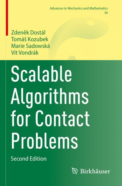 Couverture_Scalable Algorithms for Contact Problems