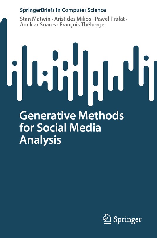 Couverture_Generative Methods for Social Media Analysis