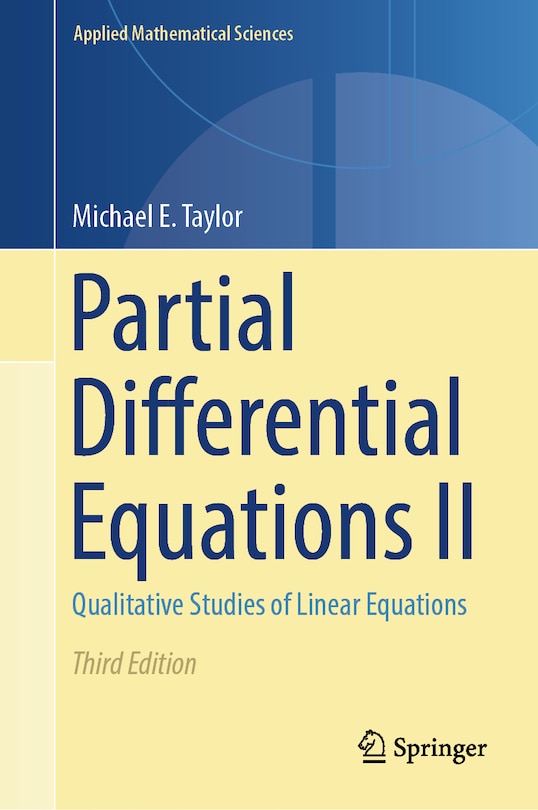 Front cover_Partial Differential Equations II