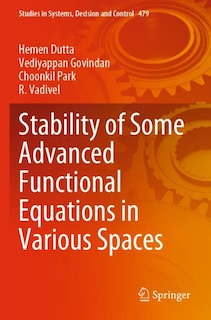 Couverture_Stability of Some Advanced Functional Equations in Various Spaces