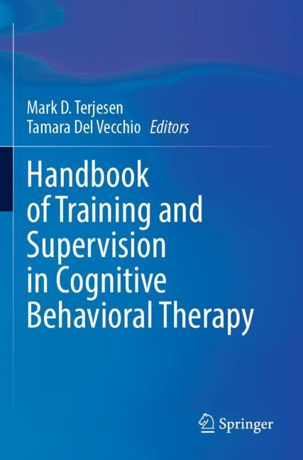 Couverture_Handbook of Training and Supervision in Cognitive Behavioral Therapy