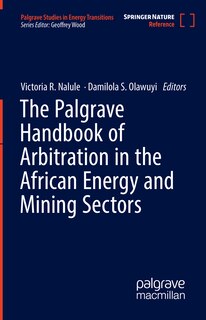 Couverture_The Palgrave Handbook of Arbitration in the African Energy and Mining Sectors