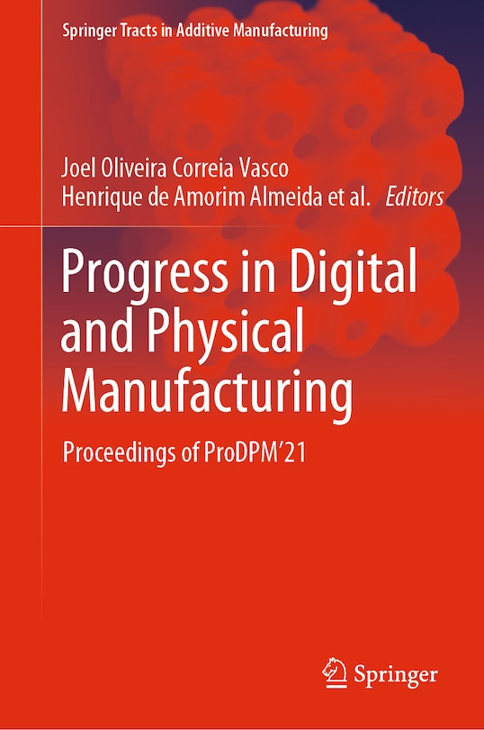 Couverture_Progress in Digital and Physical Manufacturing