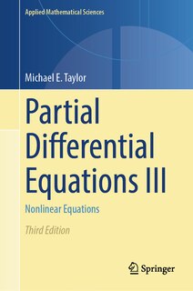 Couverture_Partial Differential Equations III