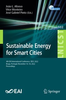 Front cover_Sustainable Energy for Smart Cities