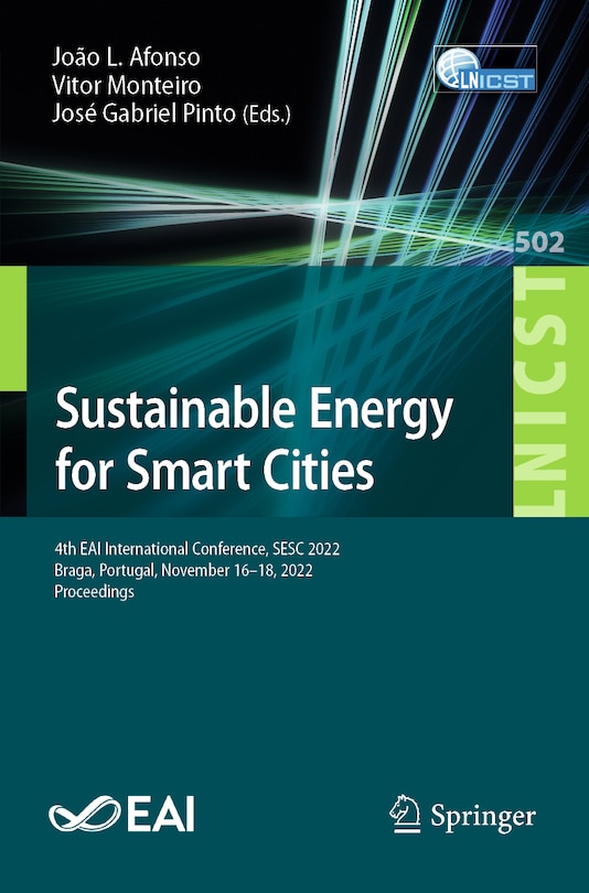 Front cover_Sustainable Energy for Smart Cities