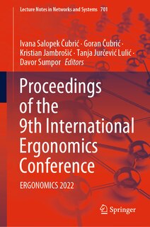 Couverture_Proceedings of the 9th International Ergonomics Conference