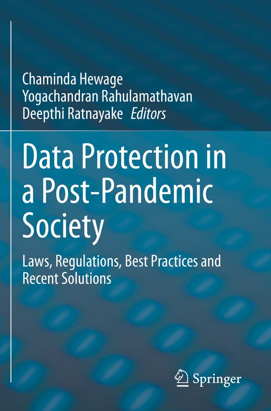 Couverture_Data Protection in a Post-Pandemic Society