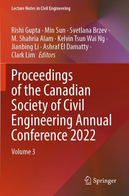 Front cover_Proceedings of the Canadian Society of Civil Engineering Annual Conference 2022