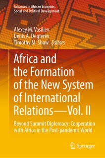 Front cover_Africa and the Formation of the New System of International Relations-Vol. II