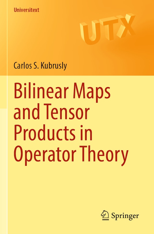 Couverture_Bilinear Maps and Tensor Products in Operator Theory