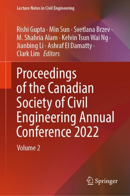 Front cover_Proceedings of the Canadian Society of Civil Engineering Annual Conference 2022