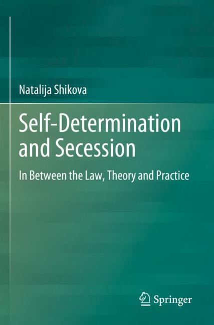 Front cover_Self-Determination and Secession