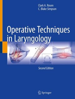 Couverture_Operative Techniques in Laryngology