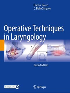 Couverture_Operative Techniques in Laryngology