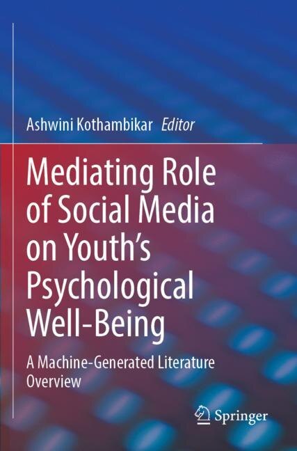 Couverture_Mediating Role of Social Media on Youth's Psychological Well-Being