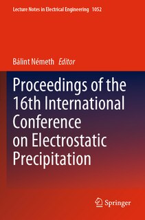 Couverture_Proceedings of the 16th International Conference on Electrostatic Precipitation