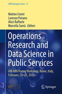 Couverture_Operations Research and Data Science in Public Services