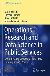 Front cover_Operations Research and Data Science in Public Services