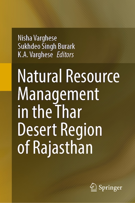 Front cover_Natural Resource Management in the Thar Desert Region of Rajasthan
