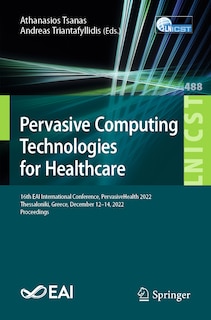 Front cover_Pervasive Computing Technologies for Healthcare