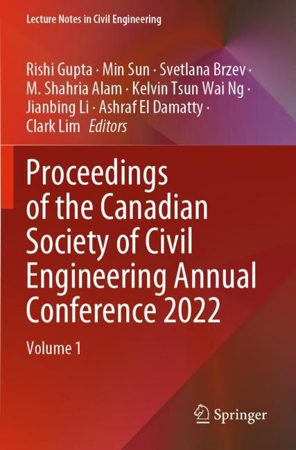 Front cover_Proceedings of the Canadian Society of Civil Engineering Annual Conference 2022