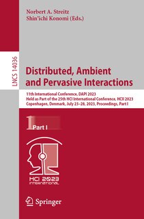 Front cover_Distributed, Ambient and Pervasive Interactions