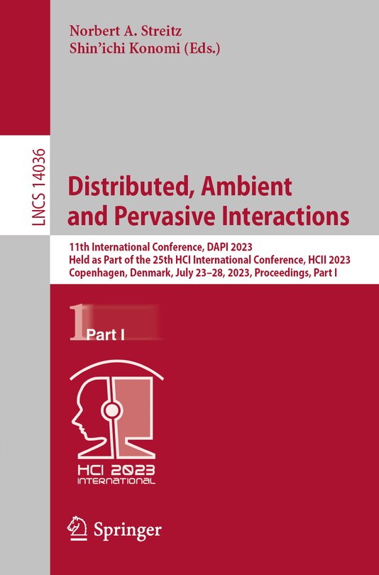 Front cover_Distributed, Ambient and Pervasive Interactions
