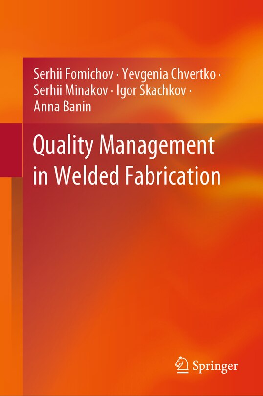 Front cover_Quality Management in Welded Fabrication