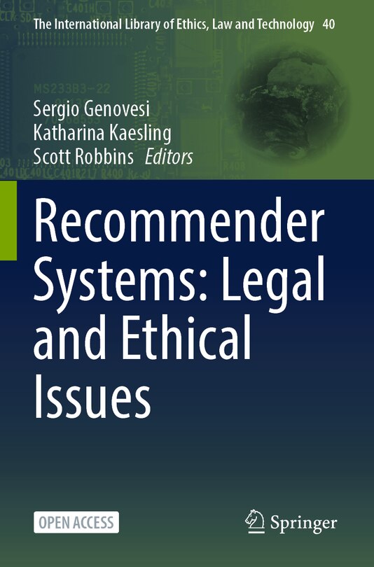Front cover_Recommender Systems