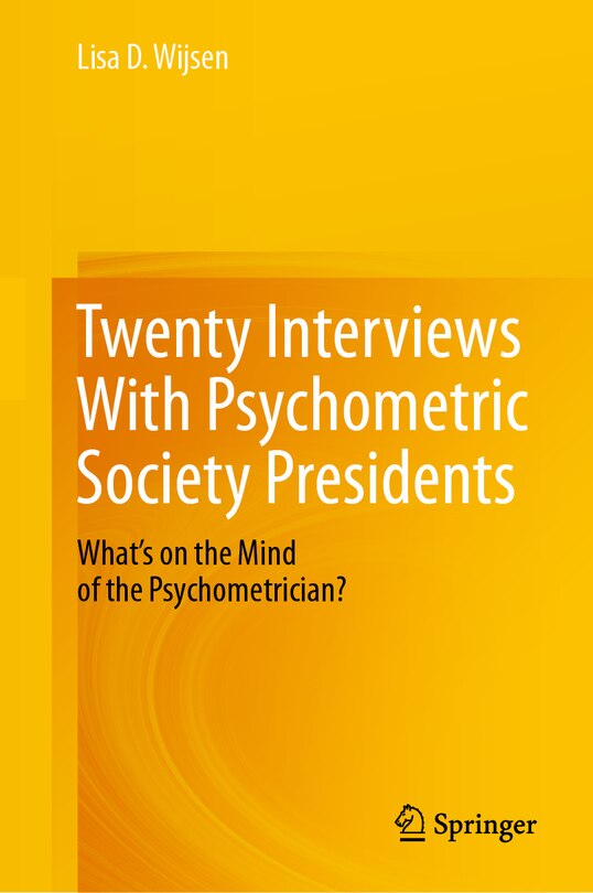 Couverture_Twenty Interviews With Psychometric Society Presidents