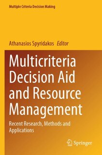 Couverture_Multicriteria Decision Aid and Resource Management