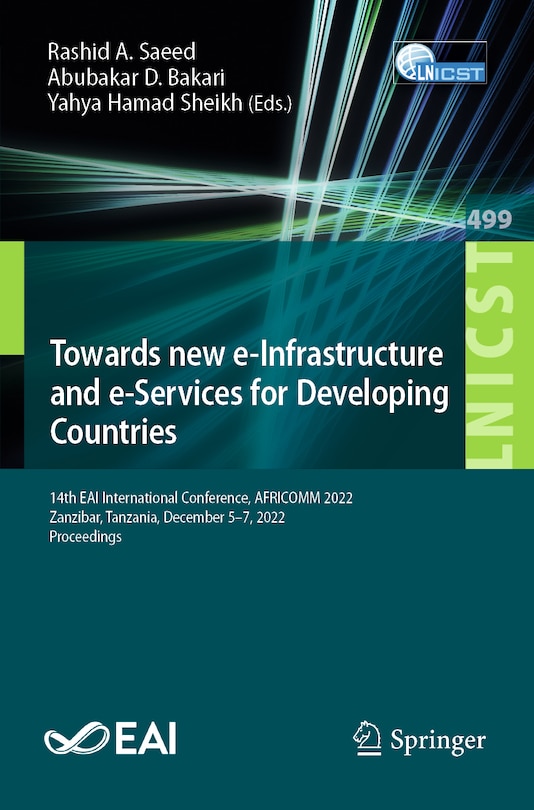 Front cover_Towards new e-Infrastructure and e-Services for Developing Countries