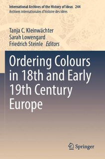 Couverture_Ordering Colours in 18th and Early 19th Century Europe