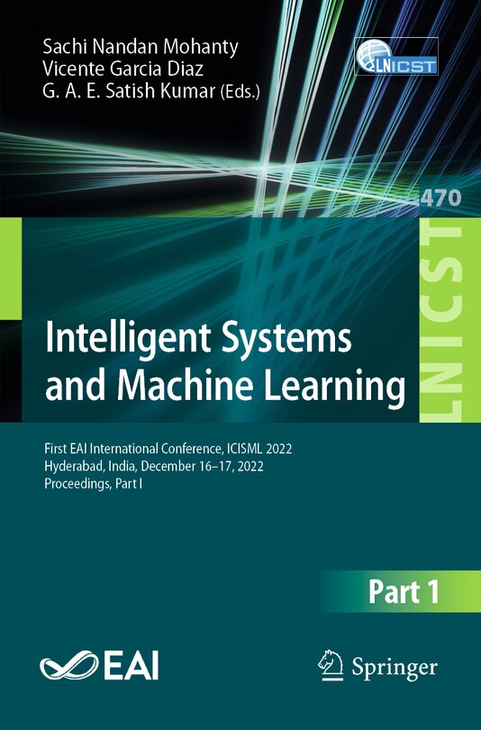Front cover_Intelligent Systems and Machine Learning