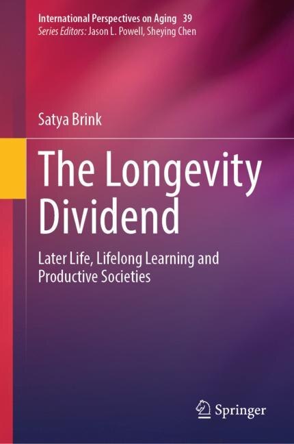Front cover_The Longevity Dividend