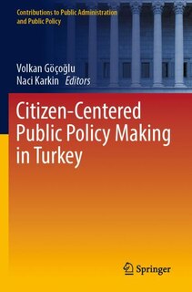 Front cover_Citizen-Centered Public Policy Making in Turkey