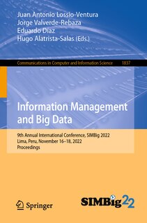 Front cover_Information Management and Big Data