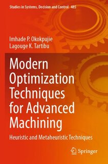 Couverture_Modern Optimization Techniques for Advanced Machining
