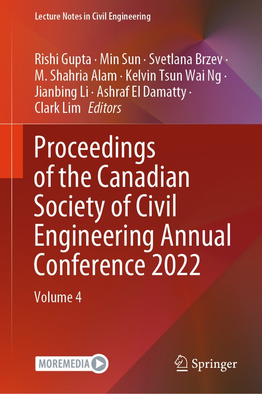 Front cover_Proceedings of the Canadian Society of Civil Engineering Annual Conference 2022