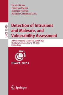 Front cover_Detection of Intrusions and Malware, and Vulnerability Assessment