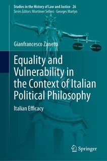 Front cover_Equality and Vulnerability in the Context of Italian Political Philosophy