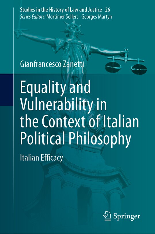 Front cover_Equality and Vulnerability in the Context of Italian Political Philosophy