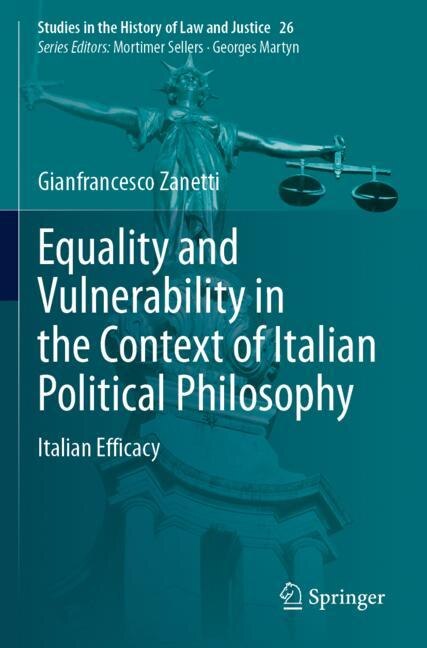 Front cover_Equality and Vulnerability in the Context of Italian Political Philosophy