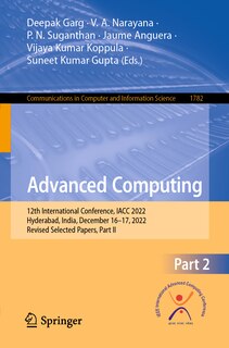 Front cover_Advanced Computing