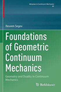 Front cover_Foundations of Geometric Continuum Mechanics