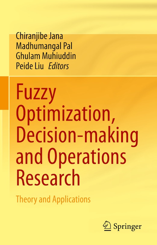 Front cover_Fuzzy Optimization, Decision-making and Operations Research